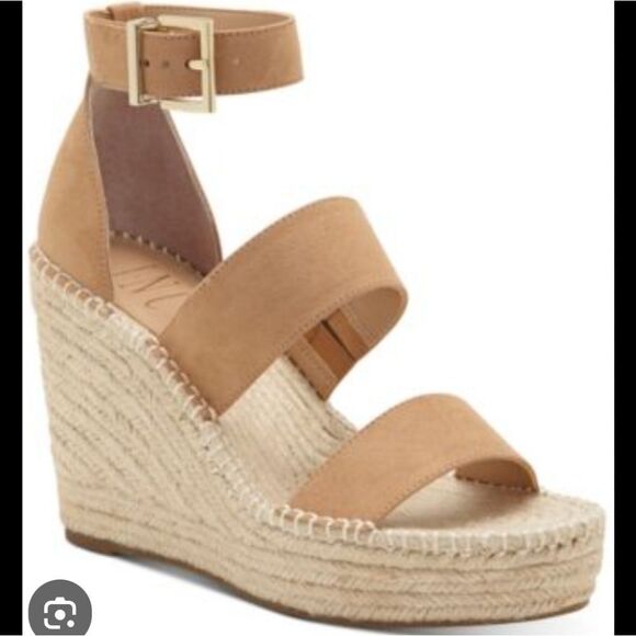 NWT INC wedge espadrilles 8 - Picture 2 of 9